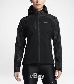 Nike Hypershield Flash 3M Women's Running Reflective Jacket RRP £290 Hi Viz