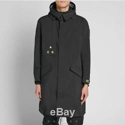 Nike NikeLab ACG GORE-TEX Hooded Jacket Coat Black AQ3516 010 Men's Size M $650