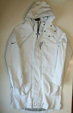 Nike Sportswear Tech Pack Hooded Woven Parka Coat Jacket White Ar1542-121 S XL