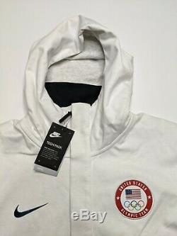 Nike Tech Fleece Windrunner Hoodie Team USA Olympics Size M MEDIUM 909530-100