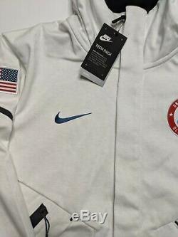 Nike Tech Fleece Windrunner Hoodie Team USA Olympics Size M MEDIUM 909530-100