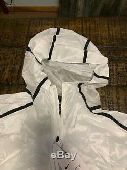 Nike Tech Pack Running Jacket White/Black AQ6711-100 Size Small