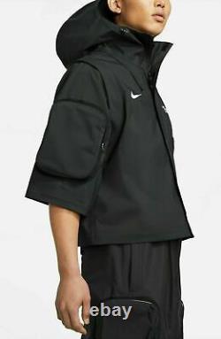 Nike X Undercover 2 in 1 Parka Jacket Black/White Men's Multi Size CW8017 010
