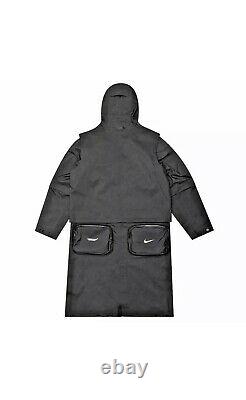 Nike X Undercover 2 in 1 Parka Large Jacket Black/White Men's CW8017 010