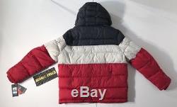Nwt Tommy Hilfiger Puffer Jacket Coat Red/white/blue Classic Mens Size L