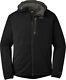 Outdoor Research Ascendant Hoody Jacket Large Black / Pewter Hike Climb Active