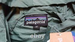 Patagonia Houdini Zip Up Forest Green Jacket Medium BNWT