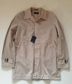 Paul Smith Mac Jacket Coat Size M (42) Stone New With Tags Rrp £600