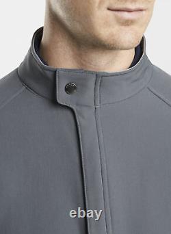 Peter Millar Fleece Lined Storm Jacket Wind & Water Resistant Si Woo Kim Size XL