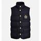 Polo Ralph Lauren Mens Preppy Bullion Crest Embroidered Wool Down Jacket Vests
