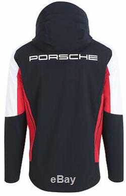 Porsche Motorsport men's functional wind jacket windbreaker black
