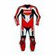Rtx Motorcycle Ducati Corse Cowhide Leather Suit Ce Armour Motorbike Motogp Size