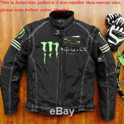 Racing Motorcycle Jacket For KAWASAKI Windproof Winter Jacket Man's Asian size