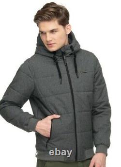 Ragwear Turi Black Jacket M L XL Or XXL Waterproof, Breathable, Windproof
