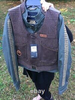 Rare! NWT Columbia Star Wars Rogue One Jyn Erso Rebel Jacket Womens Size Large