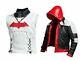 Red Hood Leather Jacket & Vest Batman Arkham Knight Game Costume