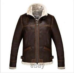 Resident 4 Leon Kennedy Shearling Evil Leather Jacket