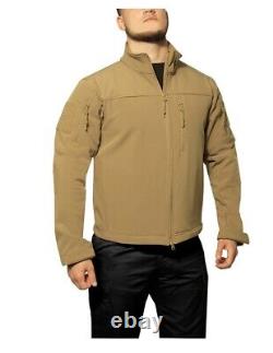 Rothco Stealth Ops Soft Shell Tactical Jacket Coyote Brown