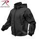 Rothco Waterproof Windproof Ops Tactical Softshell Jacket Cold Weather With Cap