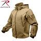 Rothco Waterproof Windproof Tactical Softshell Jacket Cold Weather With Watch Cap