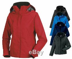 Russell Breathable Waterproof Ladies Jacket Raincoat Jacket Coat Concealed Hood