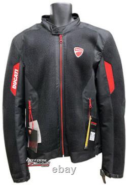 Sale New XXL Ducati Flow 2 Mens Mesh Armored Jacket Size Lightweight Breathable