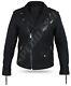 Sooper Men's Natural Cow Leather Fashion Jacket Mat Finish