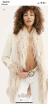 Spell and the Gypsy Collective NWT Size S/M Embroidered Faux Suede Jae Jacket