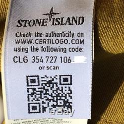 Stone Island Shadow Project Ergonomic Bonded Wool Jacket Coat Large