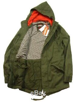 Superdry Men's Forest Night Green New Rookie Military Hooded Parka Jacket