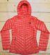 The North Face Thermoball Hoodie Primaloft Down Women's Spiced Coral Jacket S
