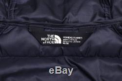 THE NORTH FACE TONNERRO HOODIE PARKA DOWN insulated WOMEN'S NAVY JACKET M