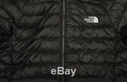 THE NORTH FACE TREVAIL BLACK 800 DOWN insulated MEN'S PUFFER SWEATER JACKET M