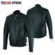 Tall Vented Racer Leather Motorcycle Jacket Big & Tall Bikers W Full Action Back