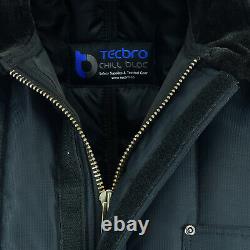 Tecbro Chill Bloc -50°F Freezer Jacket Extreme Cold Weather with Soft Fur Collar