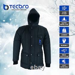 Tecbro Chill Bloc -50°F Freezer Jacket Parka Extreme Cold Weather with Hood