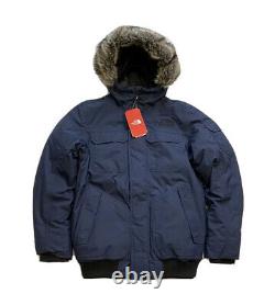 The North Face Gotham III 550 Fill Down Parka Jacket Navy Blue New WithTag Men XXL