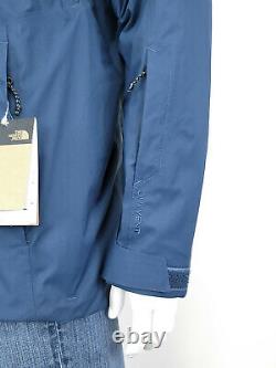 The North Face Men's LARGE Thermoball Eco Snow Triclimate 3 in 1 Jacket Blue NEW