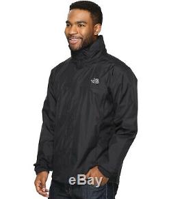 The North Face Men's Resolve 2 Jacket Waterproof Shell DryVent TNF Black NWT