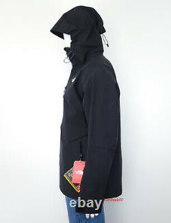 The North Face Men's XL Mountain Pro GTX Gore Tex 3L Hard Shell Ski Jacket BLACK
