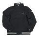 Tommy Hilfiger Big & Tall Men's Black Regatta Water-resistant Hooded Jacket