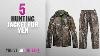 Top 10 Hunting Jacket For Men 2018 Camo Jacket New View Waterproof Hunting Camouflage Hoodie