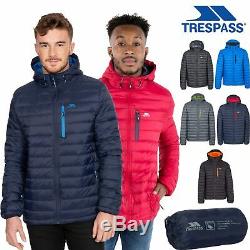 Trespass Mens Packaway Down Jacket Lightweight Padded Coat Digby XXS-XXL