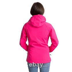 Trespass Womens Softshell Jacket Water Resistant Windproof Outdoor Coat Lorina