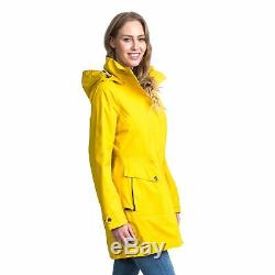 Trespass Womens Waterproof Jacket Longline Hooded Raincoat XXS-XXXL