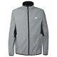 Trespass Zig Mens Reflective Jacket High Visibility & Water Resistant In Grey