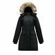 Triple Fat Goose Womens Astraea Down Parka With Coyote Fur Black 3xl New