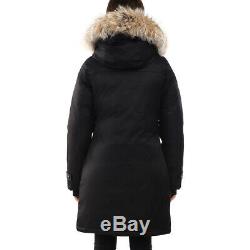 Triple FAT Goose Womens Astraea Down Parka with Coyote Fur Black 3XL NEW