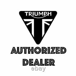 Triumph Leather Triple Motorcycle Jacket Mlps20530 XL