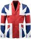 Unisex Uk British Britain Flag Cotton Coat Jacket